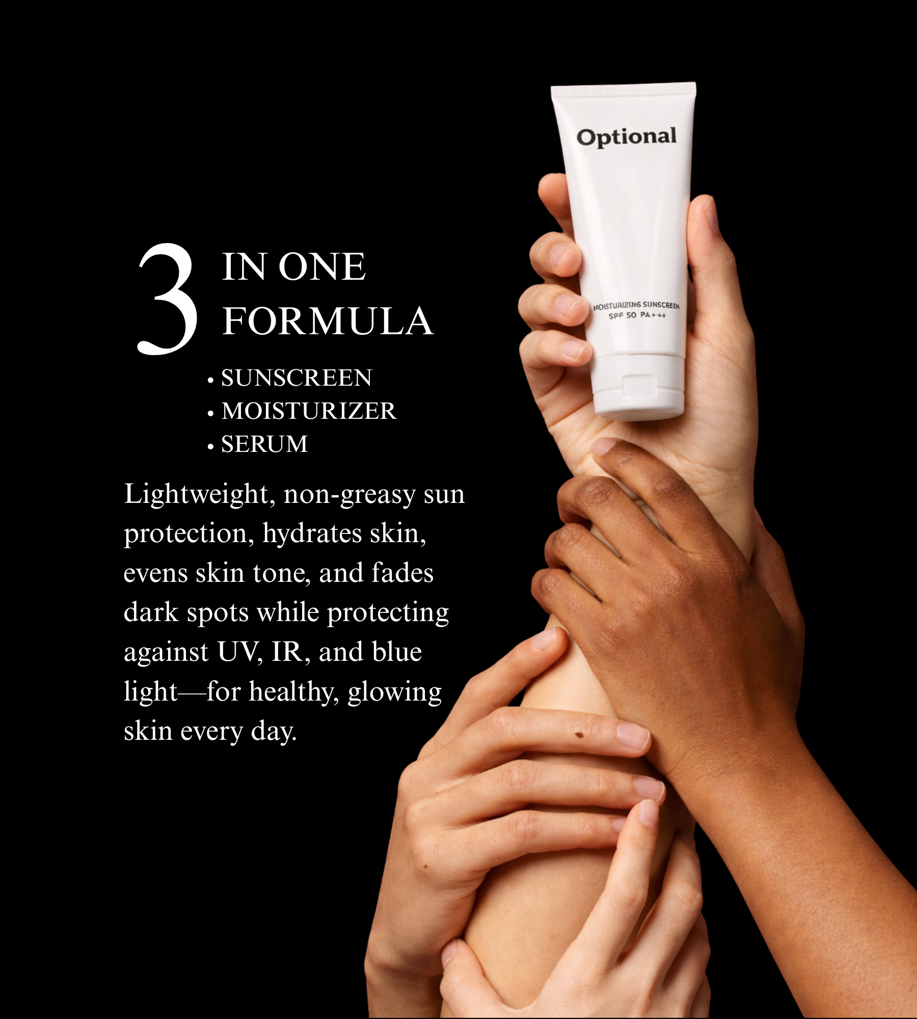 3 in 1 Sunscreen